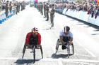 Wheelchair Simplyhealth Great North Run. Photo: David T. Hewitson/Sports for All Pics